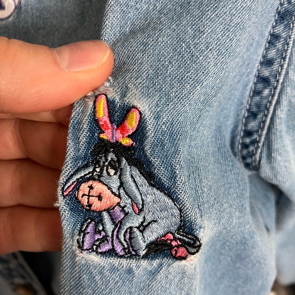 Vintage POOH kids button down or women’s XS - Picture 13 of 13